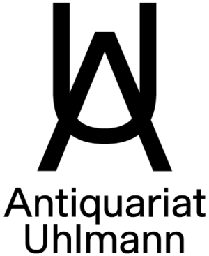 Antiquariat-Uhlmann-Logo-SetAntiquatiat-Uhlmann-Logo-Bild-Text-sw