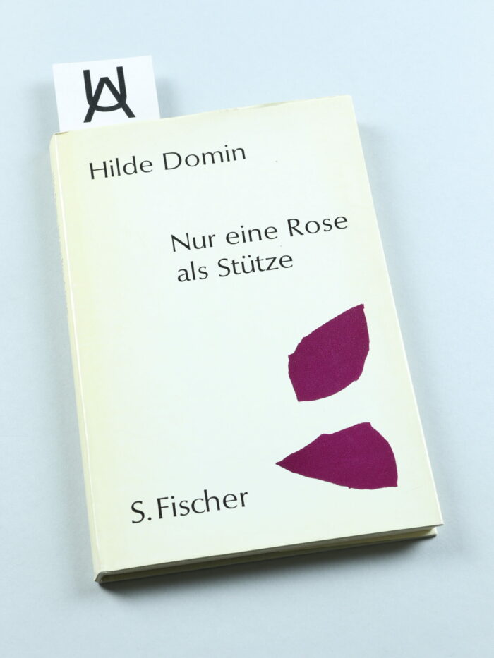 Nur eine Rose als Stütze