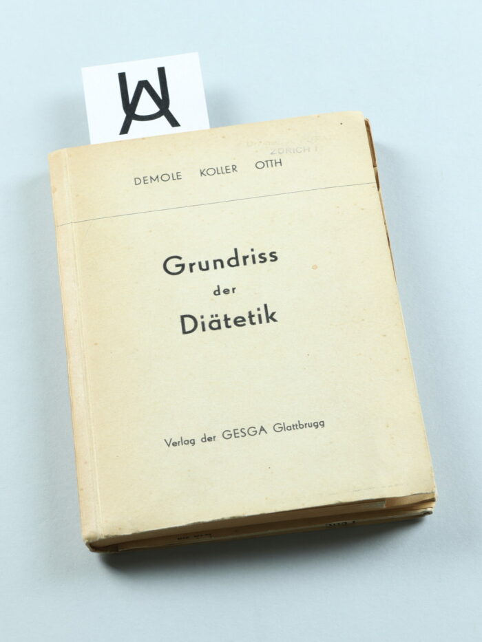 Grundriss der Diätetik