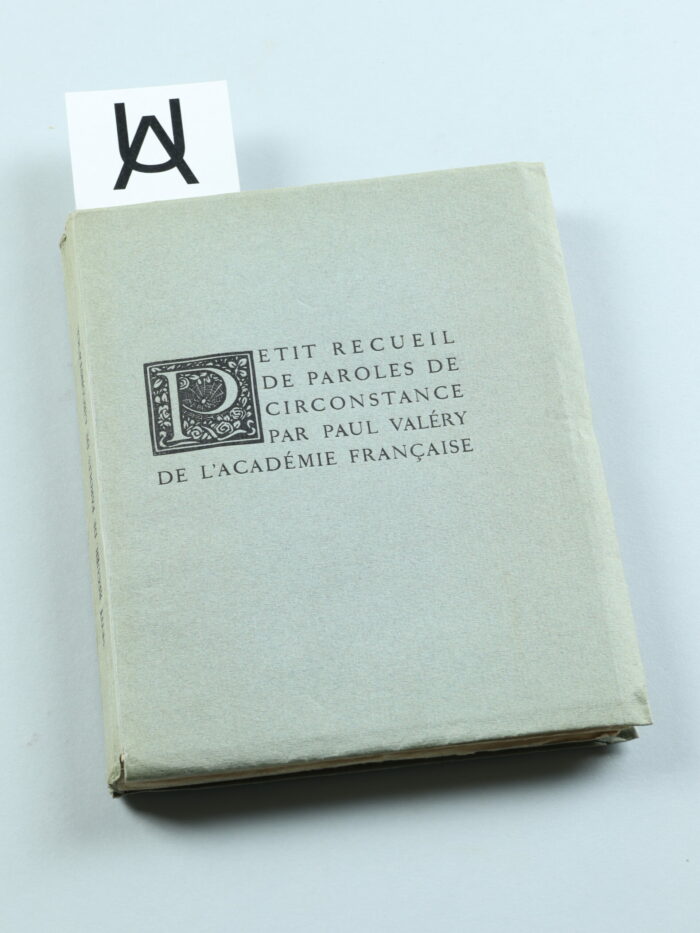 Petit recueil de paroles de circonstance