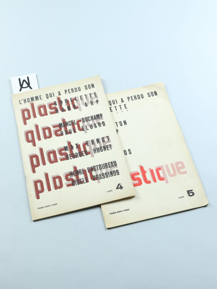 Plastic/Plastique, [Nr.] 4 / 1939. [Und:] Plastic/Plastique, [Nr.] 5 / 1939