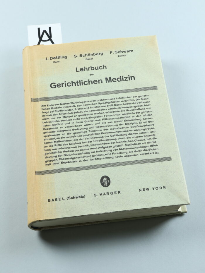 Lehrbuch der Gerichtlichen Medizin