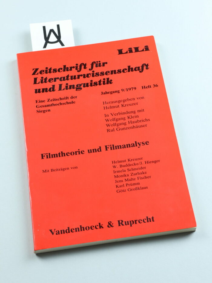 Filmtheorie und Filmanalyse