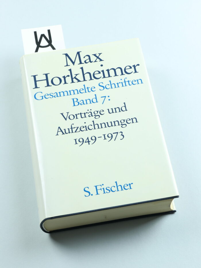 Vorträge und Aufzeichnungen, 1949 - 1973