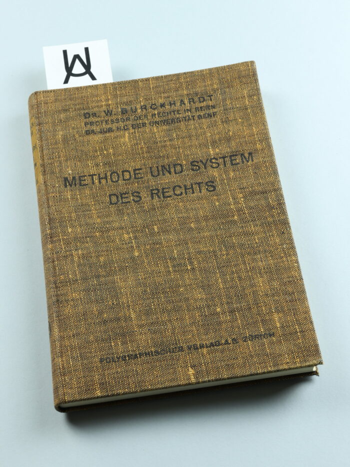 Methode und System des Rechts