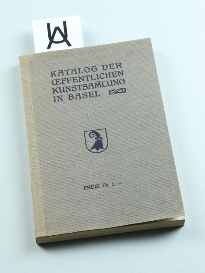 Katalog der öffentlichen Kunstsammlung in Basel