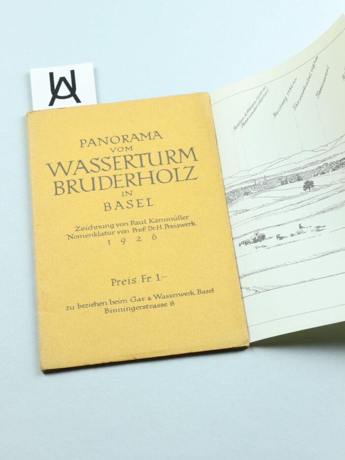 Panorama vom Wasserturm Bruderholz in Basel