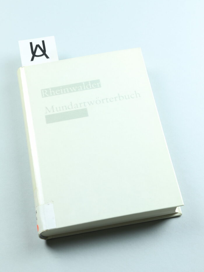 Rheinwalder Mundartwörterbuch