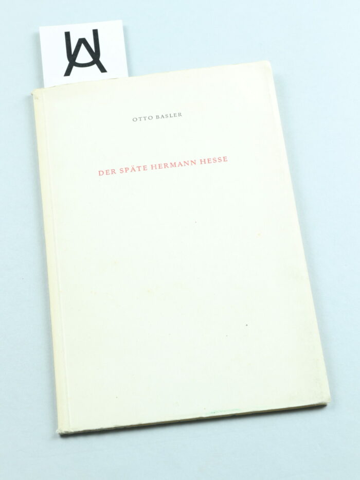 Der späte Hermann Hesse
