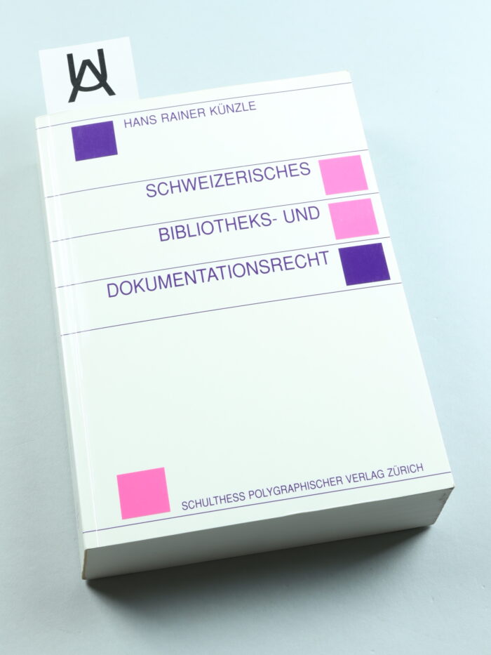 Schweizerisches Bibliotheks- und Dokumentationsrecht