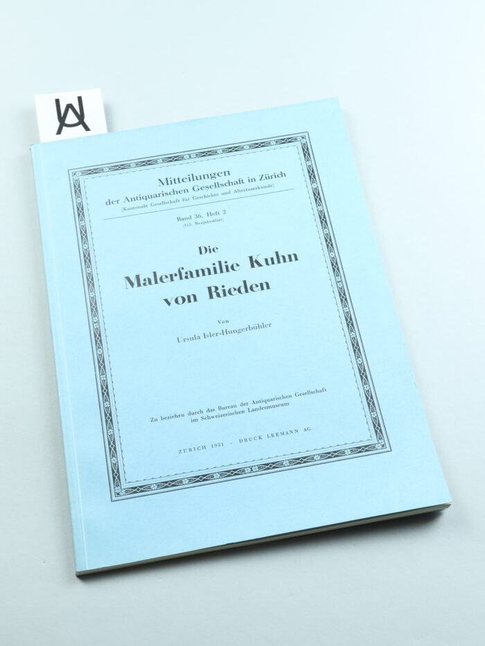 Die Malerfamilie Kuhn von Rieden