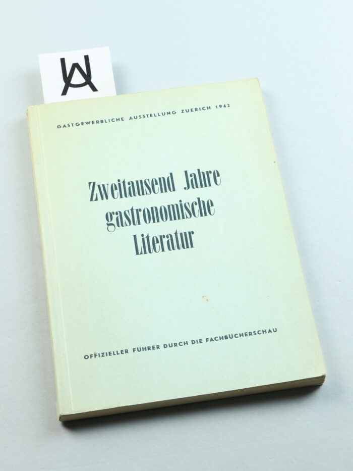 Zweitausend Jahre gastronomische Literatur