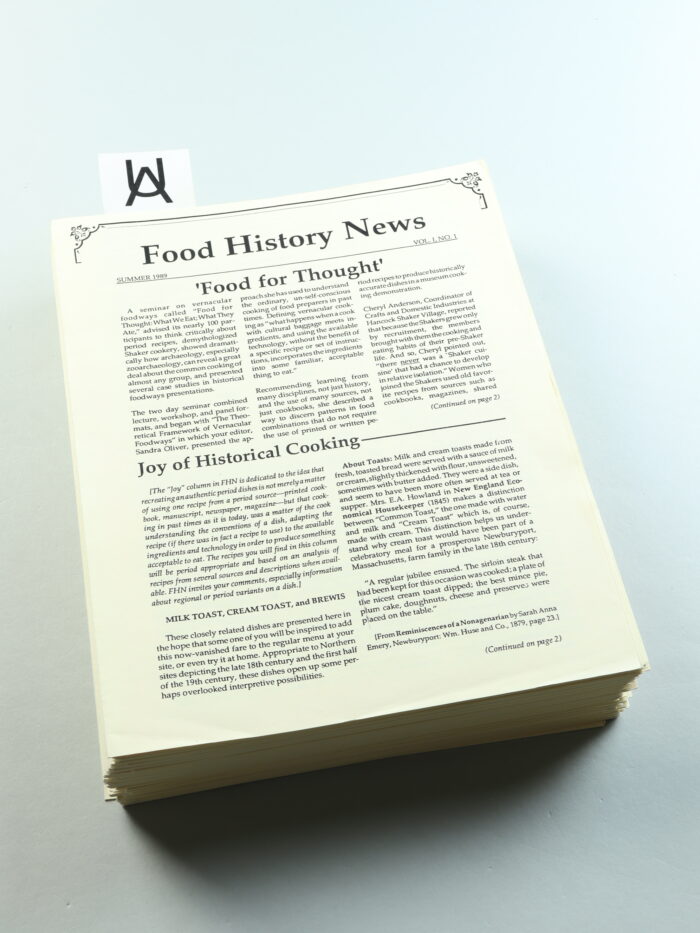 Food History News