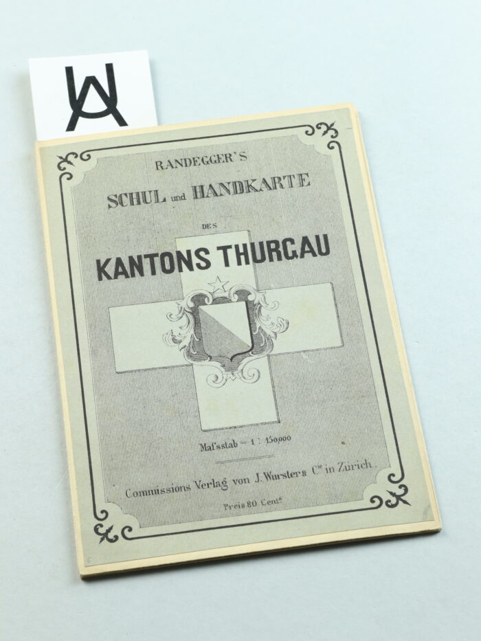 Randegger's Schul- und Handkarte des Kantons Thurgau