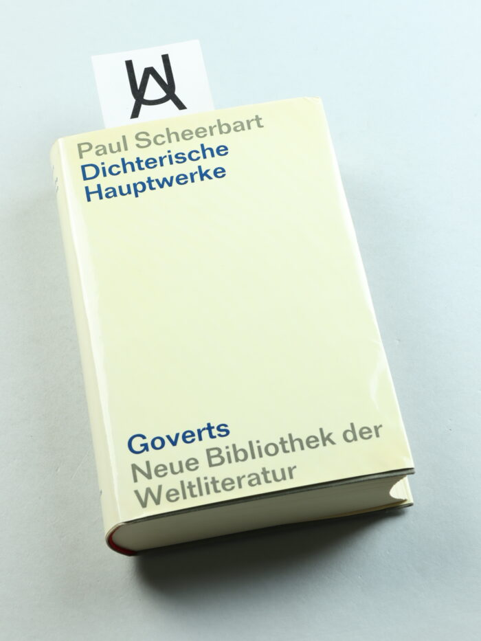 Dichterische Hauptwerke