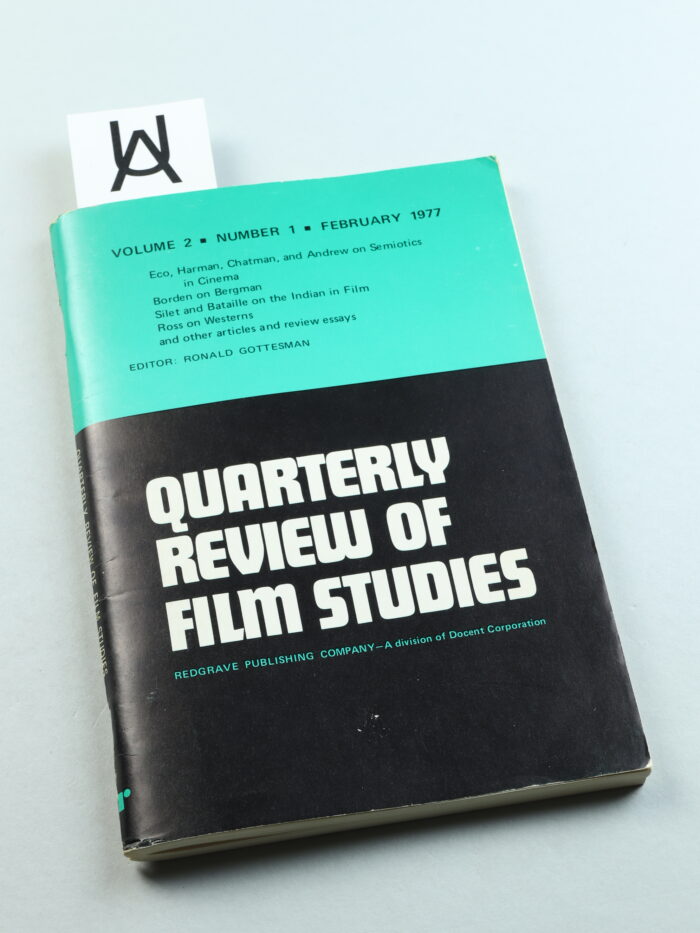 Quarterly Review of Film Studies, Volume 2, Number 1, February 1977