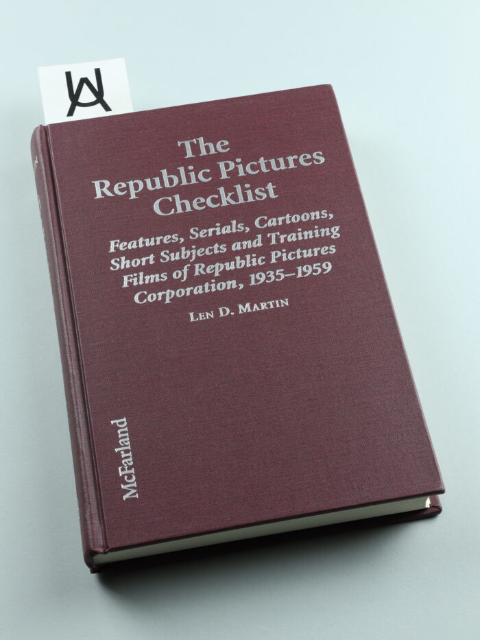 The Republic Pictures Checklist