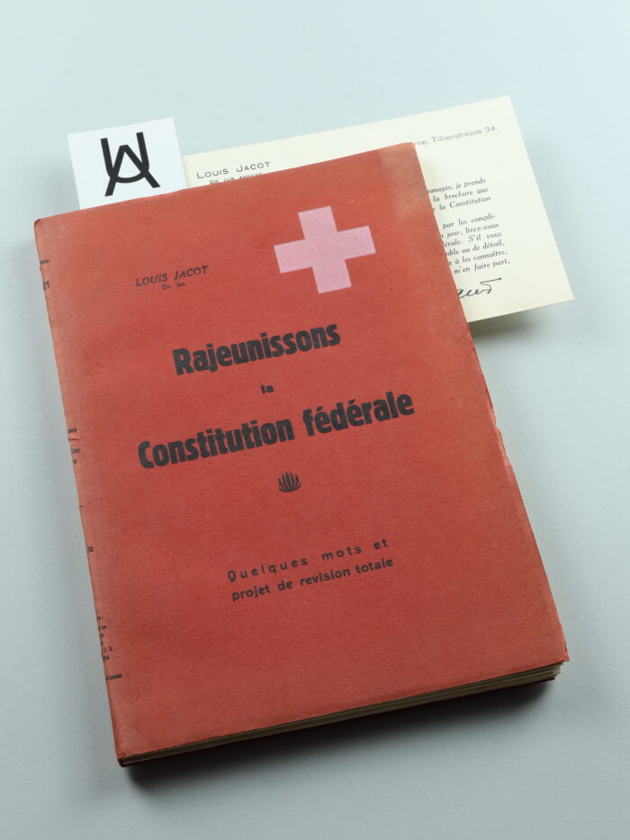 Rajeunissons la Constitution fédérale