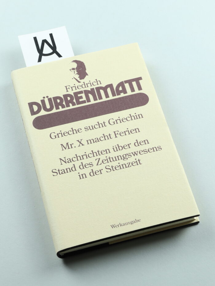 Grieche sucht Griechin. [Und:] Mister X macht Ferien. [Und:] Nachrichten über den Stand des Zeitungswesens in der Steinzeit