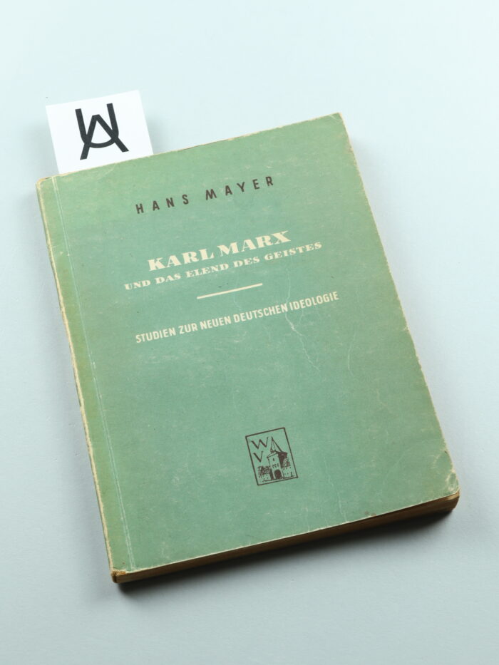 Karl Marx und das Elend des Geistes