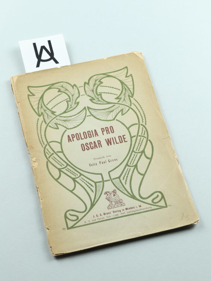 Apologia pro Oscar Wilde
