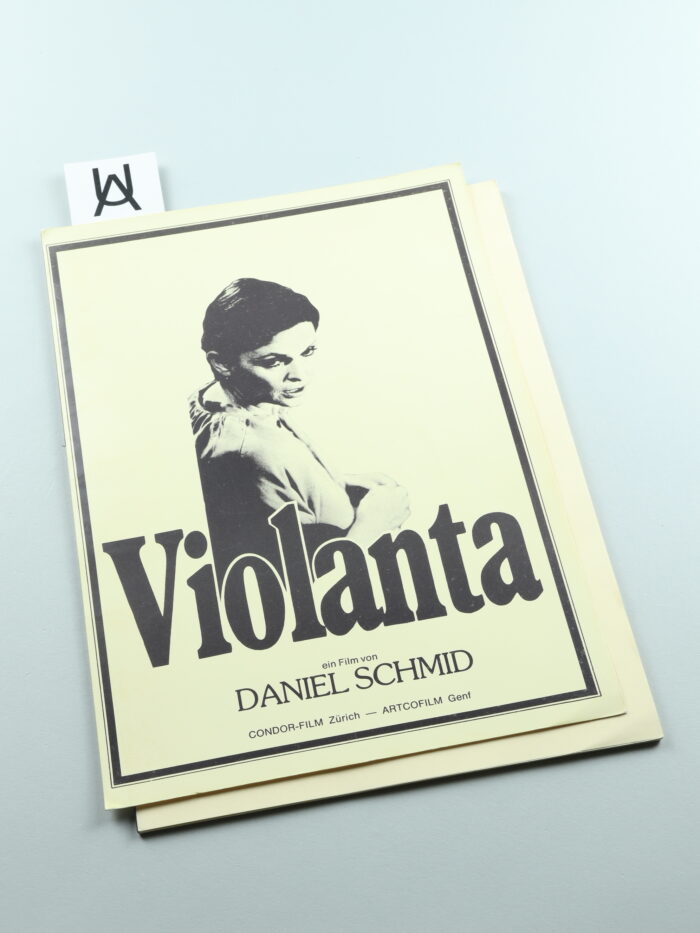 Condor-Film - Artcofilm Genf zeigen: Maria Schneider, Lucia Bosè, Lou Castel, Ingrid Caven in «Violanta»