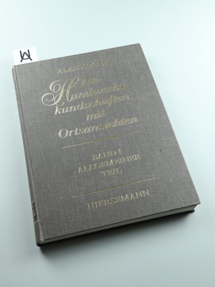 Die Handwerkskundschaften mit Ortsansichten