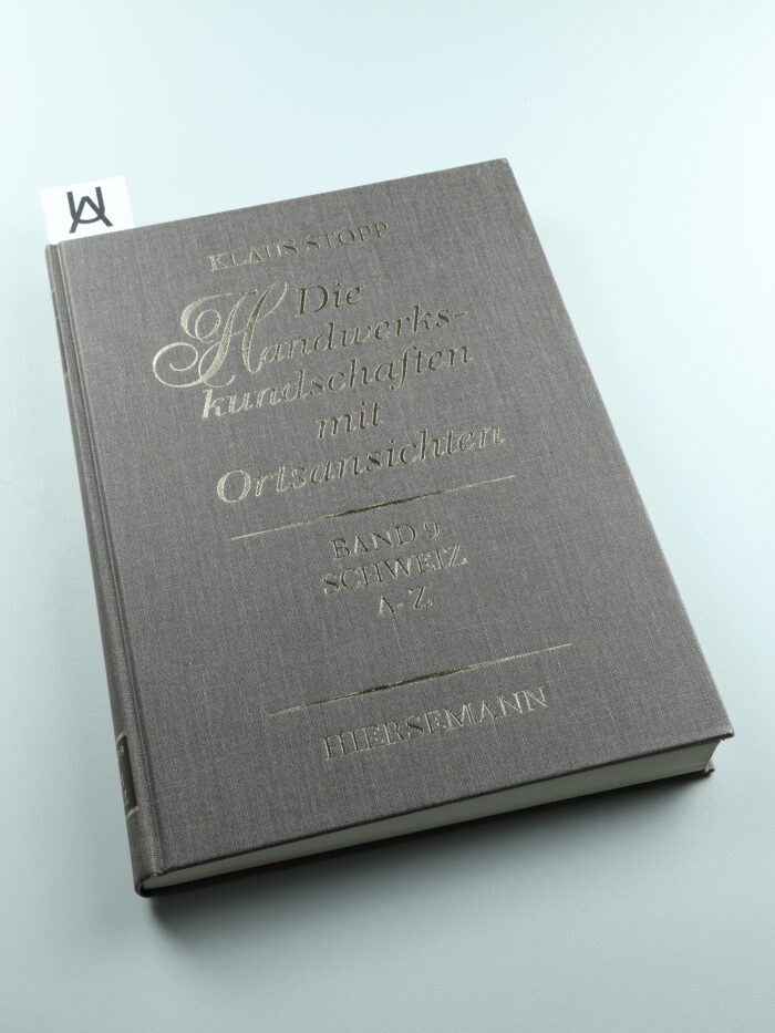 Die Handwerkskundschaften mit Ortsansichten