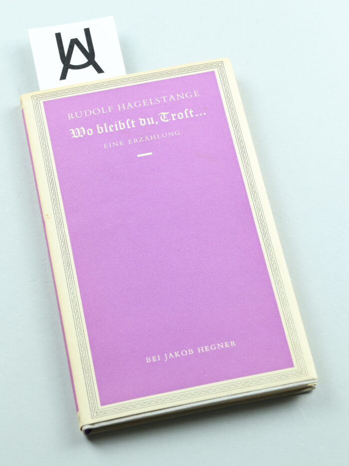 Wo bleibst du, Trost …