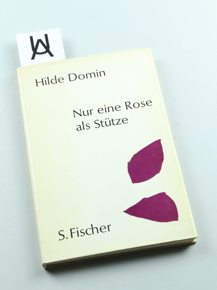 Nur eine Rose als Stütze