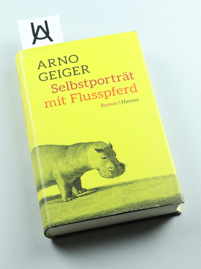 Selbstporträt mit Flusspferd