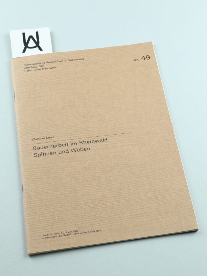 Bauernarbeit im Rheinwald