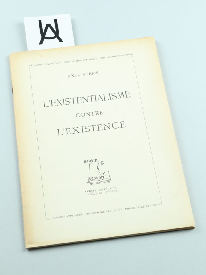 L'existentialisme contre l'existence