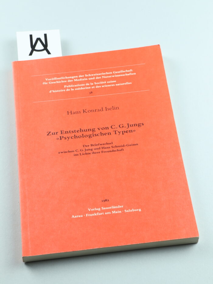 Zur Entstehung von C. G. Jungs «Psychologischen Typen»