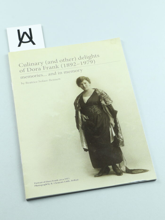 Culinary (and Other) Delights of Dora Frank (1892 - 1979)