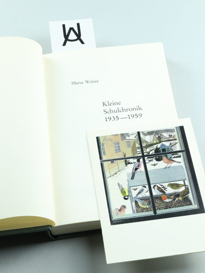 Kleine Schulchronik, 1935 - 1959