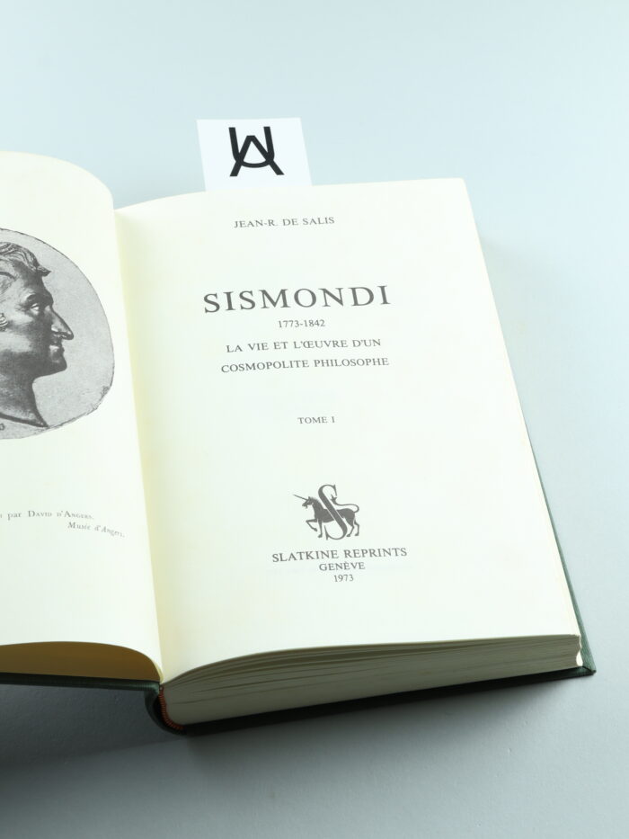 Sismondi, 1773 - 1842