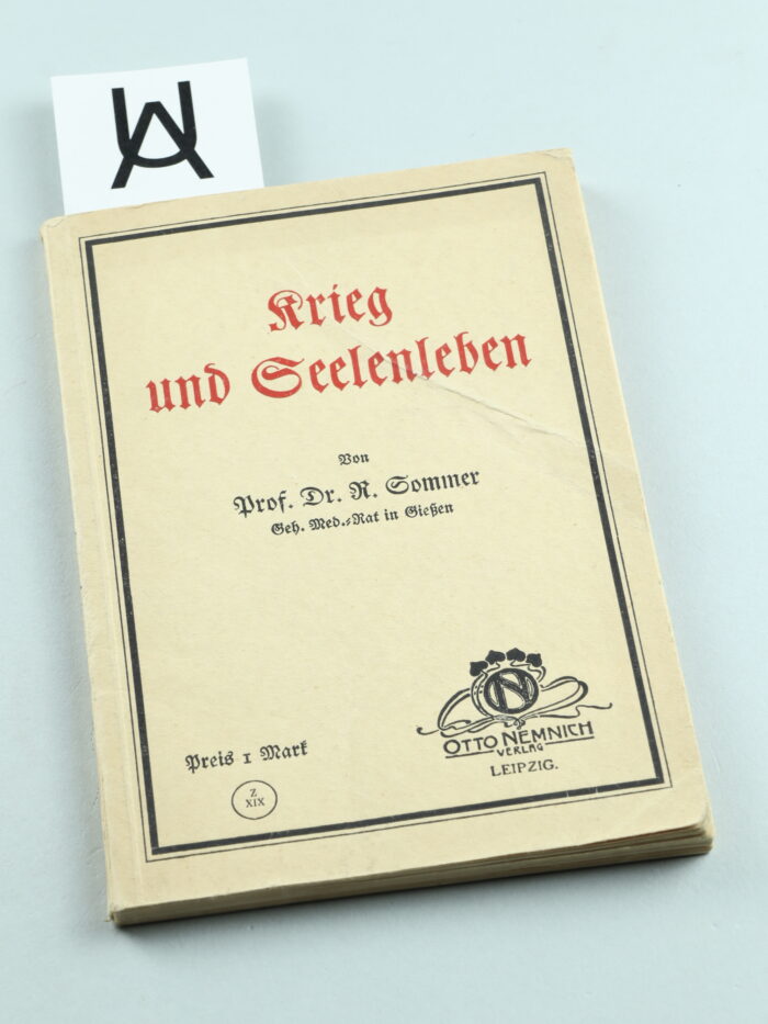 Krieg und Seelenleben