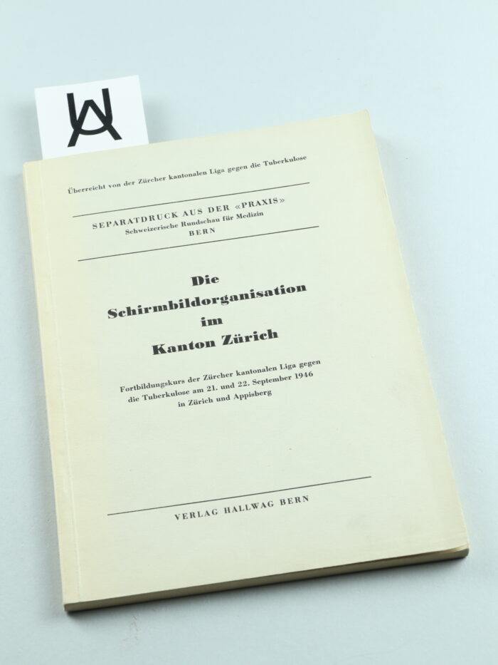 Die Schirmbildorganisation im Kanton Zürich