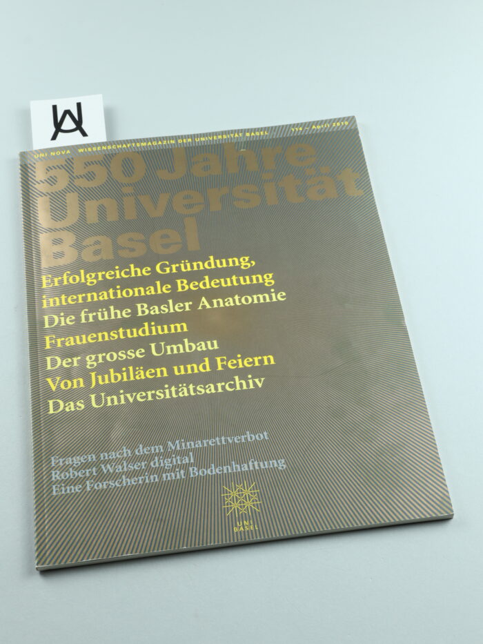 [Deckeltitel:] 550 Jahre Universität Basel