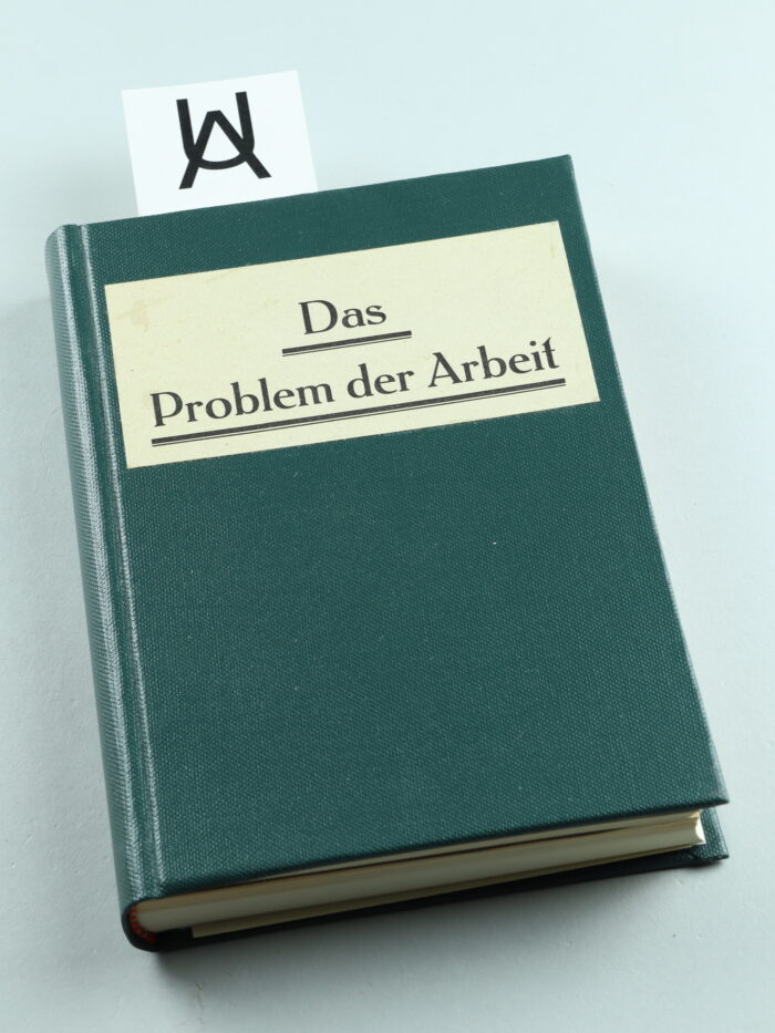 [Privater Sammelband mit 7 Schriften zum «Problem der [Textil-]Arbeit» bzw. zur «Arbeiterfrage»]